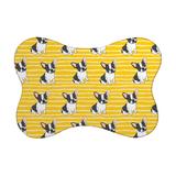 Tapete PET Mdecore Bulldog Amarelo