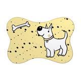 Tapete PET Mdecore Cachorro Amarelo