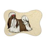 Tapete PET Mdecore Shih-Tzu Amarelo