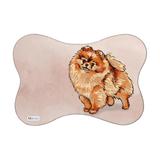 Tapete PET Mdecore Spitz Alemão Bege