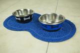 Tapete pet oval azul - loaní - Loani