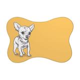 Tapete PET Pinscher Amarelo - Mdecore