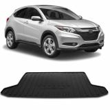 Tapete Porta Malas Bandeja Honda HR-V 2013 a 2018 Preto Fabricado em PVC com Bordas de Segurança - Requinte tapetes