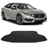 Tapete Porta Malas Bandeja Honda New Civic 17 e 18 Preto Fabricado em PVC com Bordas de Segurança - Requinte tapetes
