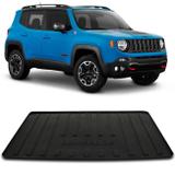 Tapete Porta Malas Bandeja Jeep Renegade 2015 a 2019 Preto Fabricado em PVC com Bordas de Segurança - Requinte tapetes