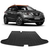Tapete Porta Malas Bandeja Nissan Kicks 2015 a 2019 Preto Fabricado em PVC com Bordas de Segurança - Requinte tapetes