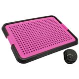 Tapete Super Xixi Fácil Para Cachorro Furacão Pet Rosa