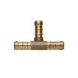 Tê para Mangueira de Gás 3/8" Dourado - Blukit