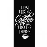 Tecido Adesivo para Porta Coffe Isadora Design Preto