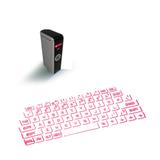 Teclado Laser Projection Keyboard Portátil - Claros apoio
