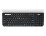 Teclado multi-device sem fio k780 preto logitech