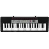 Teclado Musical Casio CTK-1500 Bivolt Preto e Rosa com 61 Teclas