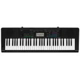 Teclado Musical Casio CTK-3400SK Bivolt Preto com 61 Teclas
