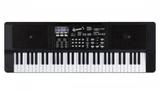 Teclado Musical Iniciante Queens 61 Teclas Preto