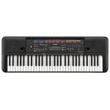 Teclado Musical Yamaha PSR-E263 Preto com 61 Teclas e 400 Timbres