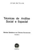 Técnicas de Análise Social e Espacial (Coleção Com 7 Vols .) - Thesaurus