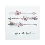 Tela Arrows With Floral - Casa del grande