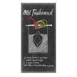 Tela de madeira old fashioned 30cm x 60cm x 0,7cm - Btc decor