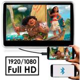 Tela Encosto Cabeça Acoplavel 10" Full HD Espelhamento Android USB SD Card Mp5 First Option