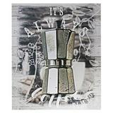 Tela italian coffee maker prata 40 x 2,5 x 50 cm - Urban