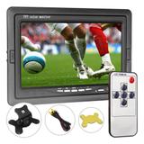 Tela Monitor LCD 7 Polegadas Colorida Com Controle Para Carro CFTV - Lotus