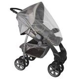 Tela Mosqueteiro Para Carrinho De Bebê Com Elástico Passeios Com Protecao E Conforto Para A Crianca Kababy.