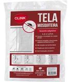 Tela mosquiteira para janela 1,3x1,5 metros com adesivo - Clink