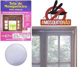 Tela mosquiteiro transparente para janelas 120x150cm - Maxximo