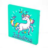 Tela Prolab Gift Fabulous Unicórnio Turquesa