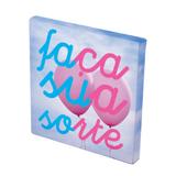 Tela Prolab Gift Faça Sua Sorte Azul