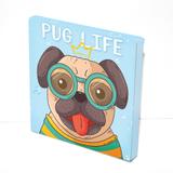 Tela Prolab Gift Puglife Nerd Azul