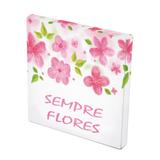 Tela Prolab Gift Sempre Flores Branco