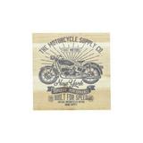 TELA WOODEN STYLE BUILT FOR SPEED BIKE BEGE 25X25X3,5cm - Urban