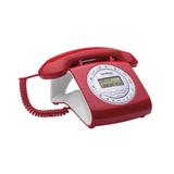 Telefone Com Fio E Design Estilo Retrô Vermelho TC 8312 - Intelbras