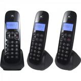 Telefone S/ Fio Digital MRD3 MOTO700 Preto Motorola