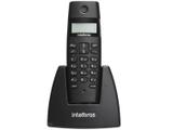 Telefone Sem Fio Intelbras TS 40 ID - Identificador de Chamada Preto