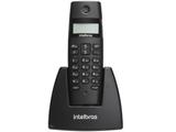 Telefone Sem Fio Intelbras TS 40 ID Identificador de Chamada Preto