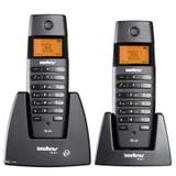 Telefone sem Fio Intelbras TS60 C-BASE com Identificador de Chamadas Ramal Dect 6.0GHZ 4070506