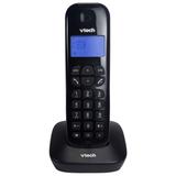 Telefone sem Fio Vtech VT685SE Preto Dect 6.0 com Identificador de Chamadas, Viva-Voz, Secretária Eletrônica