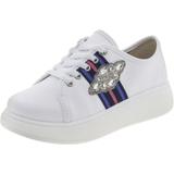 Tênis Infantil Feminino Molekinha - 2511306 BRANCO BRANCO