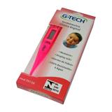 Termômetro Clínico Digital G-Tech Rosa - Gtech