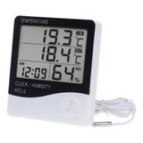 Termômetro Higrômetro Medidor de Umidade de Temperatura Eletrônico LCD Exbom - PZ-HTC2