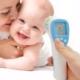 Termômetro Laser Digital Infravermelho Febre Adulto e Infantil - Faixa de medição 32,0C a 42,5C - Lojascast
