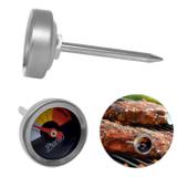 Termometro para Carnes em Inox Marca o Ponto da Carne Prana