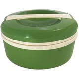Termoprato 1,5l Marmita Prato Duplo Térmico Alça Microondas Verde - Zanline