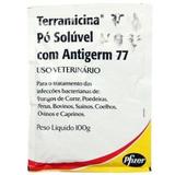 TERRAMICINA PÓ SOLÚVEL COM ANTIGERM 77 SACHÊ 100g - Zoetis