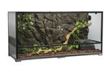 Terrario Para Reptéis Horizontal Grande C/ Decoração Exopets