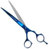 Tesoura Curva Azul 7 Polegadas BSZ