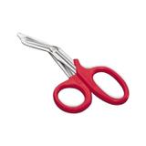 Tesoura Para Bandagem Ponta Romba MD 19cm - Vermelha