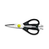 Tesoura para Cozinha 21,5 cm 8 1/2" Preta - Brinox